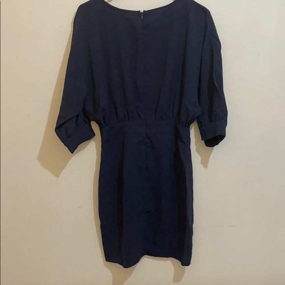 Blouson Dress with button front skirt - Picture 3 of 3